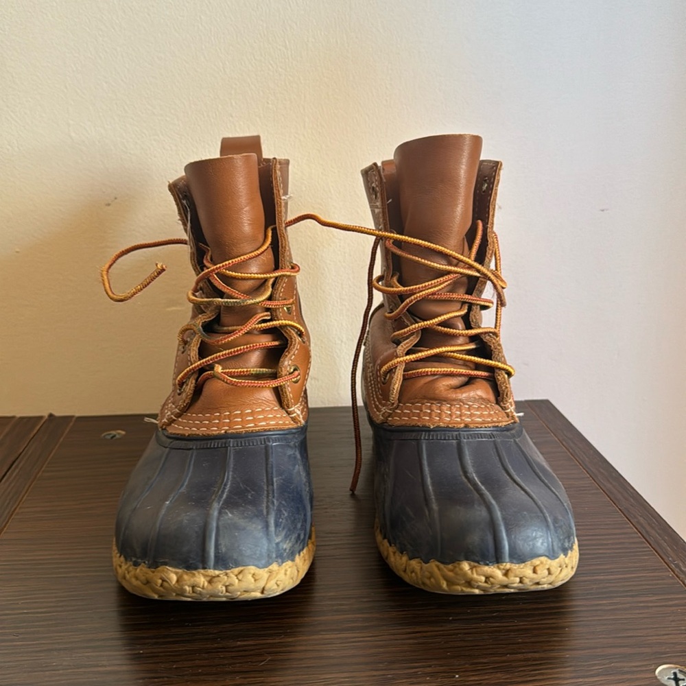 Good condition LL Bean Duck Bean Boots Size 8 Men’s